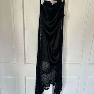 BCBGMaxAzria Black Lace Mini Dress